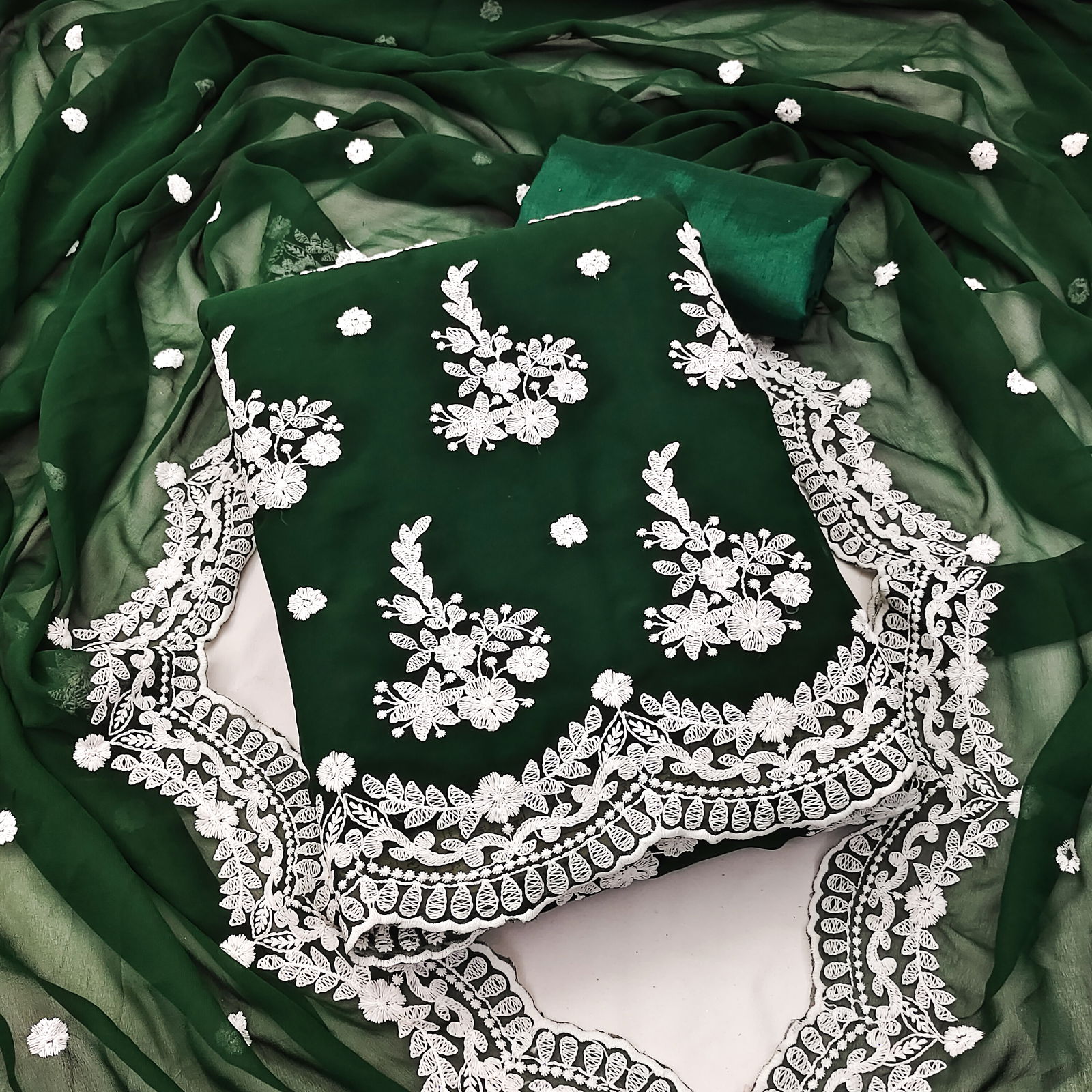 Bhoomi Georgette Dress Material Catalog